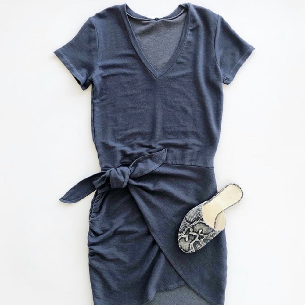 Monrow Tie Dress